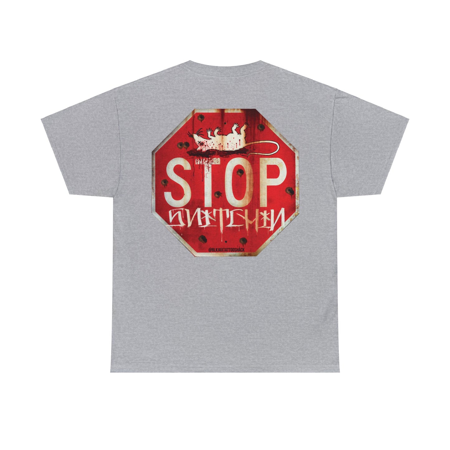 AJ's Stop Snitchin "Fink" Edition Tee