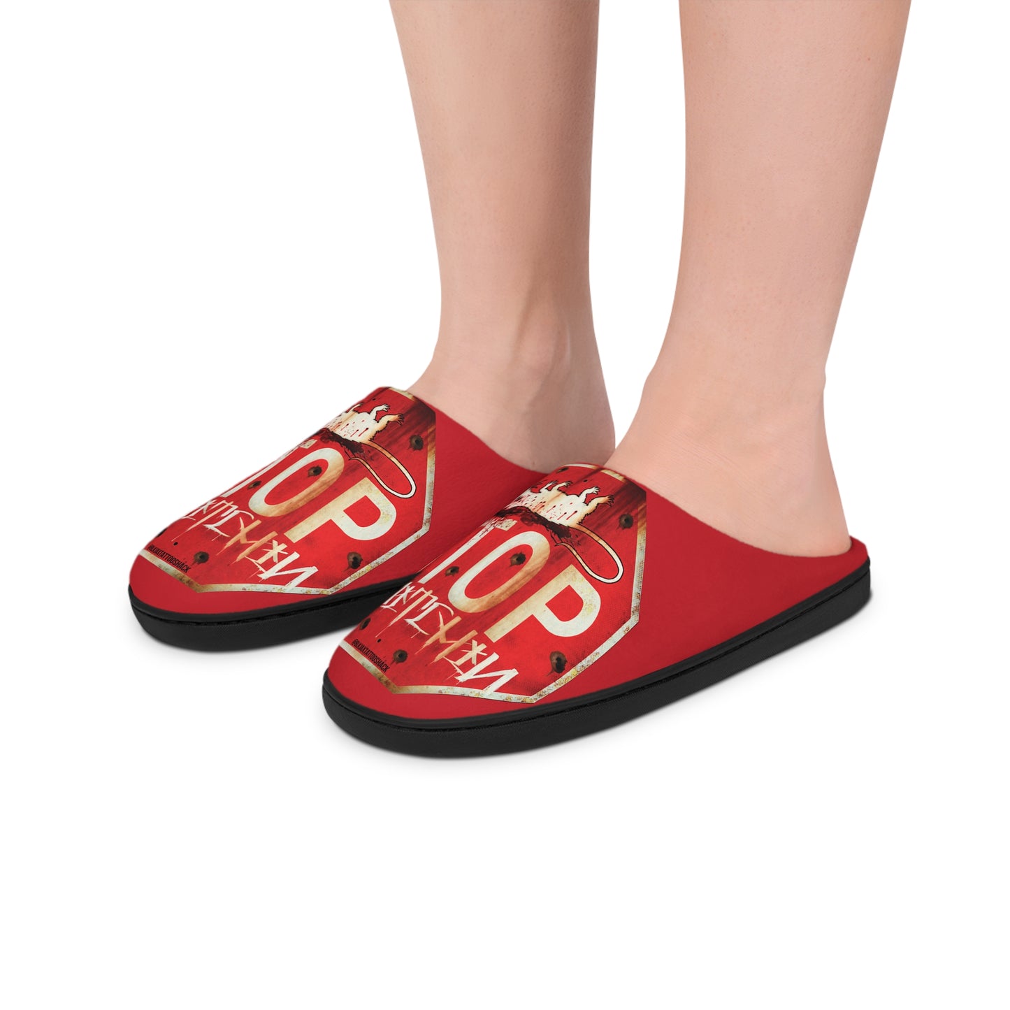 Men's Red Indoor Slippers