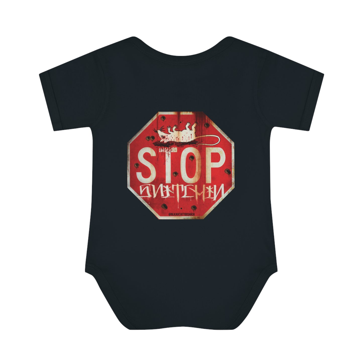 AJ's OG Stop Snitchin Baby Bodysuit