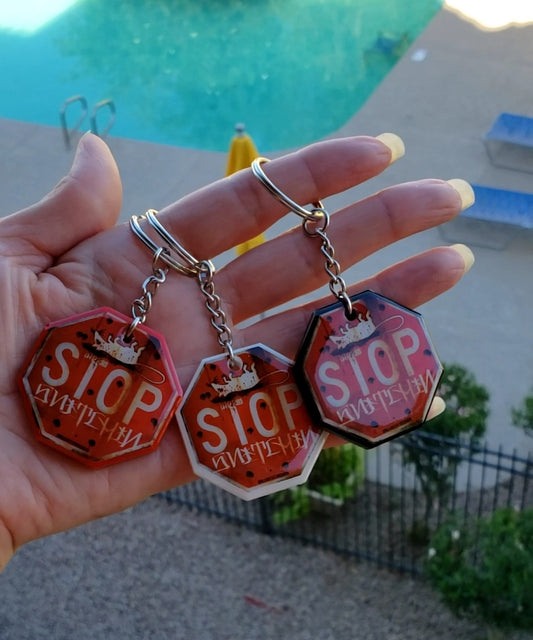 Stop Snitchin Keychain